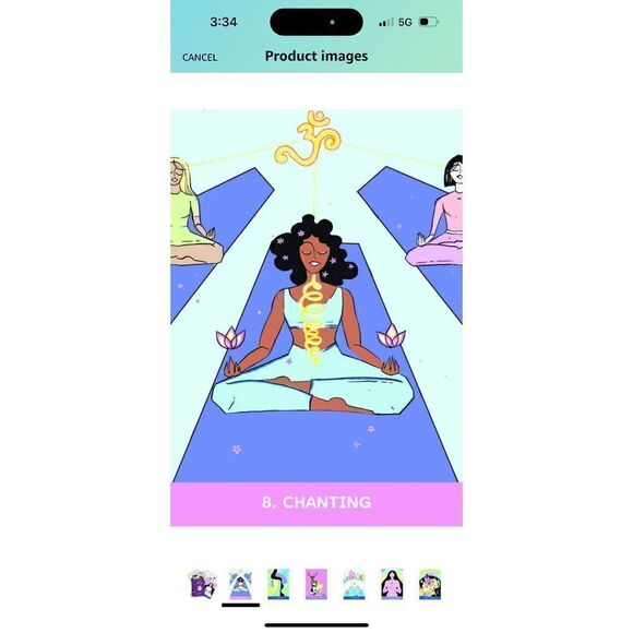 NEW The Sacred Self-Care Oracle: A 55-Card Deck and Guidebook - Picture 2 of 5